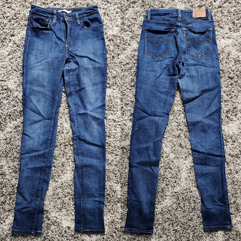 Levi's 721 High Rise Skinny Jeans Sz 27👖